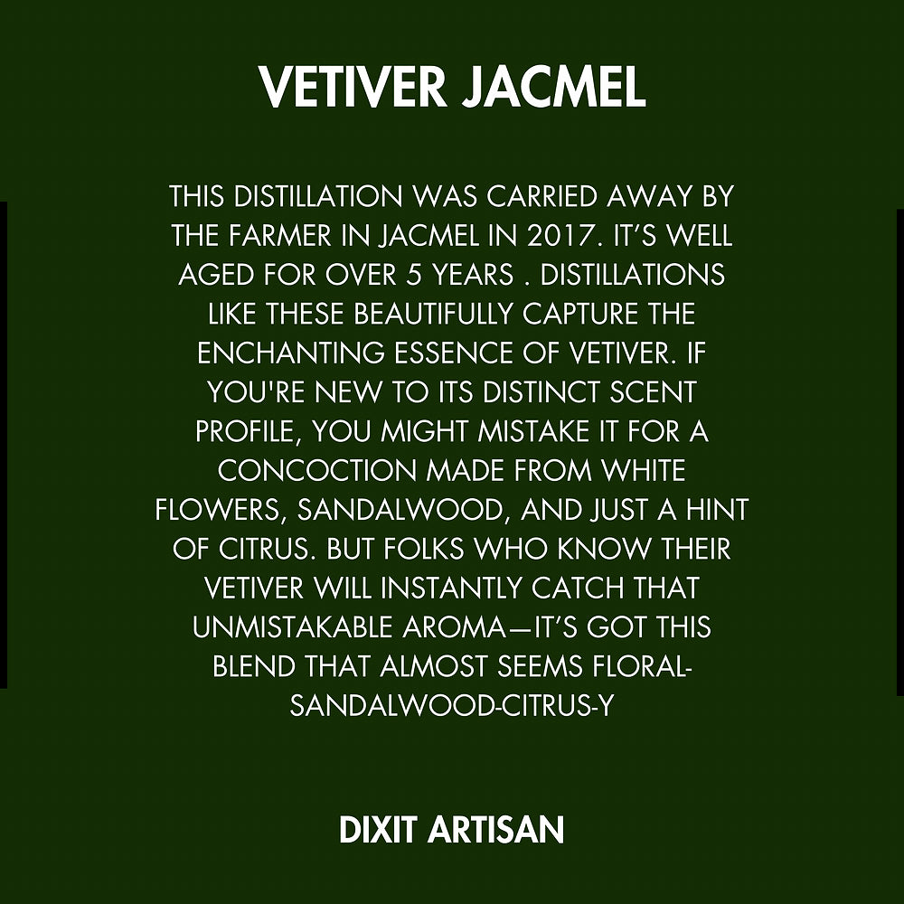 Vetiver Jacmel (Limited Edition) by Perito Moreno