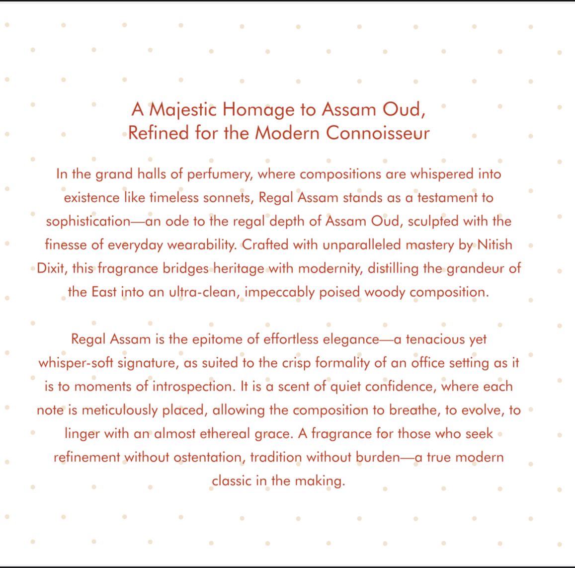 Regal Assam by Perito Moreno