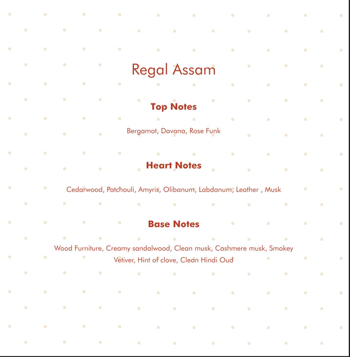 Regal Assam by Perito Moreno